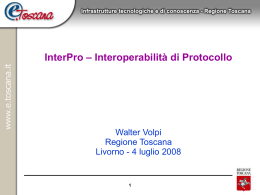 InterPro: e.Toscana Compliance