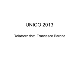 UNICO 2013 - ODCEC di Rossano