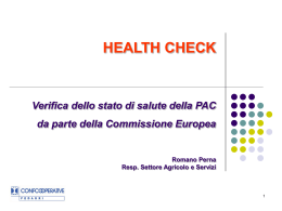 02 - Health Check - Confcooperative Firenze