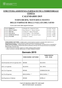 Valle del Savio - Azienda USL di Cesena