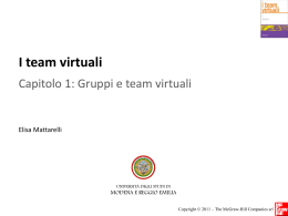 I team virtuali