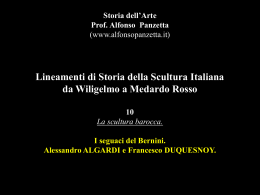 Lineamenti di Storia della Scultura Italiana da Wiligelmo a Medardo