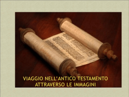 Viaggio nell`Antico Testamento