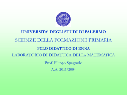 titolo - Matematica e Informatica