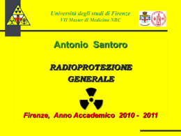 Radioprotezione - Fondazione Italiana per lo Studio del Fegato