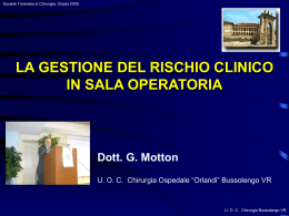 La gestione del rischio in sala operatoria - Area-c54