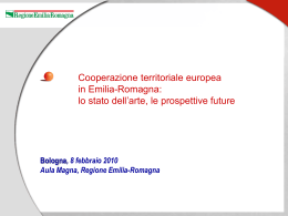 Intervento di Michele Migliori, Regione Emilia Romagna
