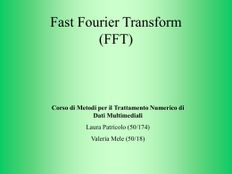 Introduzione alla FFT