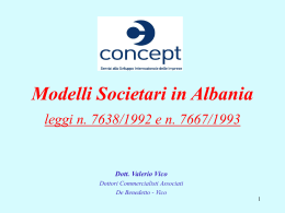 Slide - servizi di consulenza aziendale e per l`internazionalizzazione