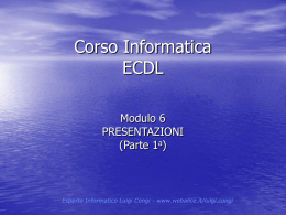 Corso ECDL