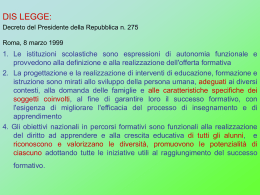 Nella scheda individuale