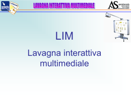 Presentazione LIM