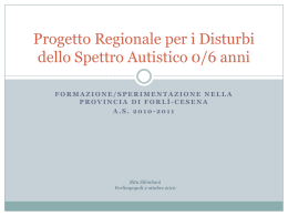 Progetto provinciale - Cooperativa Lamberto Valli