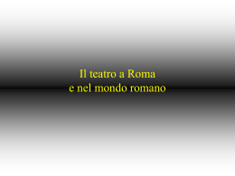 I teatri antichi2.Roma