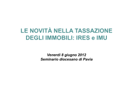 IMU e BBCC per portale