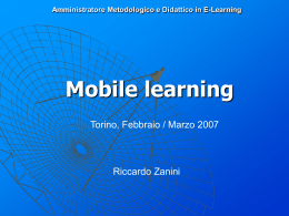 Mobile Learning