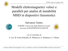 Modelli elettromagnetici veloci e paralleli per analisi di
