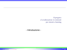 presentazione introduttiva