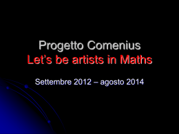 Presentazione Progetto Comenius - Istituto Comprensivo Matteucci