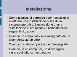 OS_Lezione_3_installazione