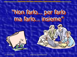 Syllabus e guida di power point