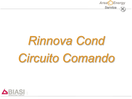 Rinnova Cond - circuito comandi