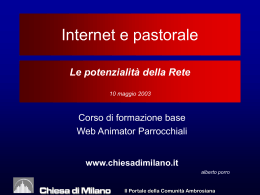 Le potenzialit&agrave; della Rete
