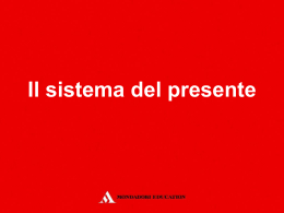 II PERS. SING. - Mondadori Education