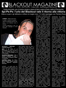 15 - Blackout Bergamo 2005 - Sito Ufficiale