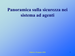 Contromisure nei sistemi ad agenti