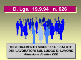Decreto Legislativo n. 626