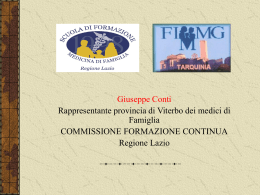 la formazione nel territorio