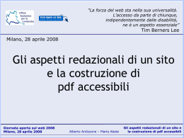 Il progetto &ldquo;Porte Aperte sul Web&rdquo; compie 1 anno