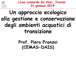 Un approccio ecologico alla gestione e conservazione degli