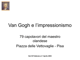 Van Gogh e l`impressionismo