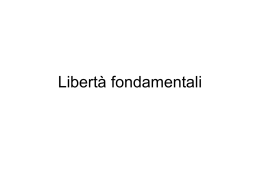 Libertà fondamentali - Homepage di Roberto Bin