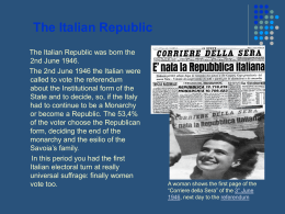 The Italian Constitution