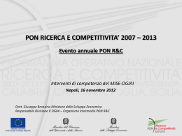 Interventi MiSE-DGIAI