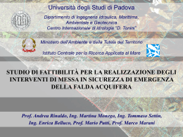 Univ Padova Falda MS 2008