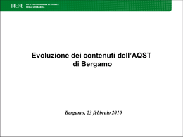 Il confronto tra portafoglio originario ed evoluto