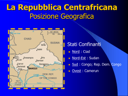 La Repubblica Centrafricana