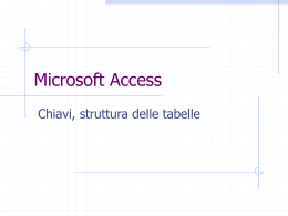Lezioni 3, 4 - Access (formato ppt)