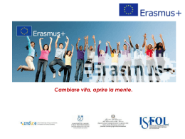 Presentazione ERASMUS+