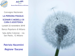 Sessione Mattutina - Patrizio Nocentini