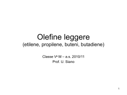 Olefine leggere - ITT Basilio Focaccia