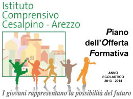 scuola primaria - Istituto comprensivo Cesalpino