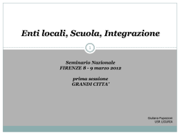 Città metropolitane