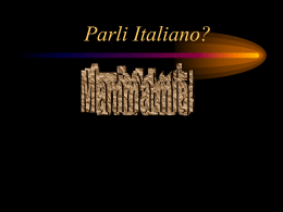 ciao - Italiano Ab Initio