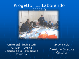 Modello R/A - Università degli Studi di Urbino