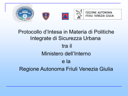 Scheda orientativa sui contenuti del progetto